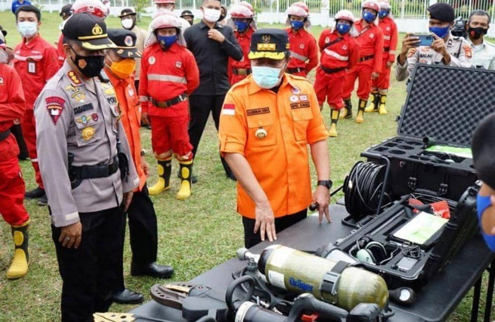 Herman Deru cek alat penanganan bencana (IDN Times/Pemprov Sumsel)