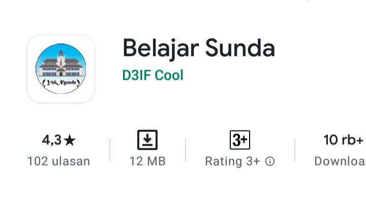 play.google.com/Belajar Sunda