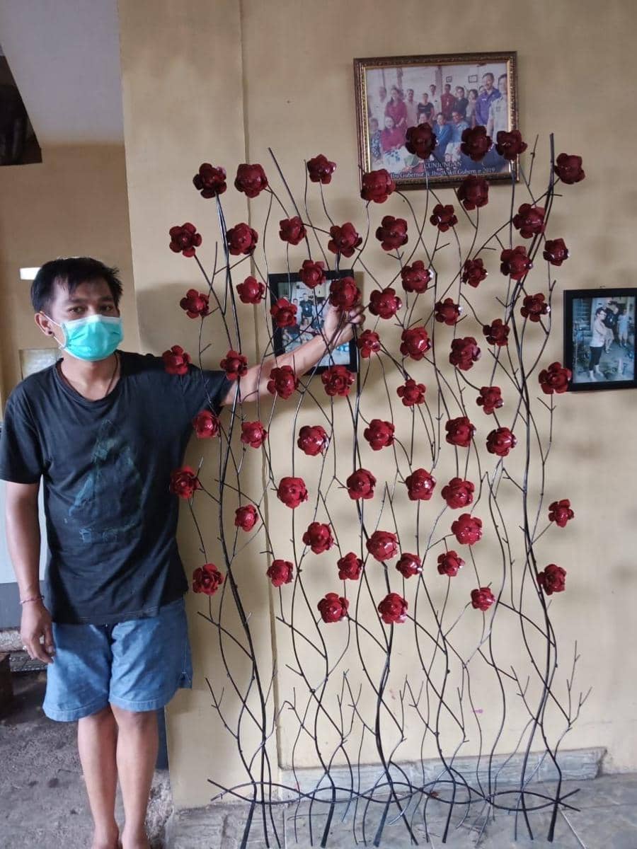 Produk kerajinan besi IKM Warna-Warni di Tabanan (Dok.IDN Times/Istimewa)