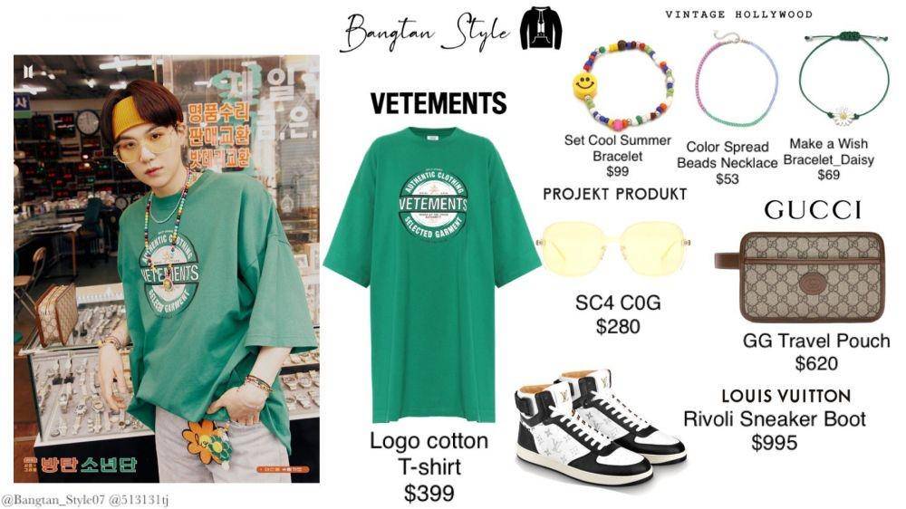 Harga outfit Season's Greeting BTS 2021 (twitter.com/Bangtan_Style07)