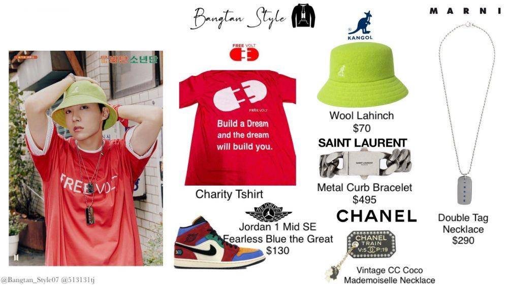 Harga outfit Season's Greeting BTS 2021 (twitter.com/Bangtan_Style07)
