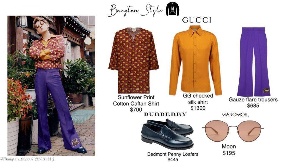 Harga outfit Season's Greeting BTS 2021 (twitter.com/Bangtan_Style07)