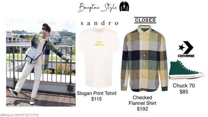 Harga outfit Season's Greeting BTS 2021 (twitter.com/Bangtan_Style07)