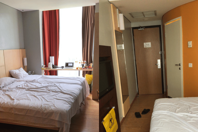 Suasana Hotel Ibis Senen yang digunakan untuk isolasi mandiri pasien COVID-19 di Jakarta (Dok. IDN Times/Istimewa)