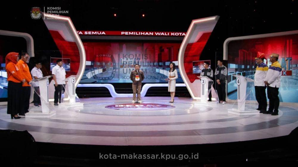 Pengamanan Debat Kedua Pilkada Makassar Diperketat