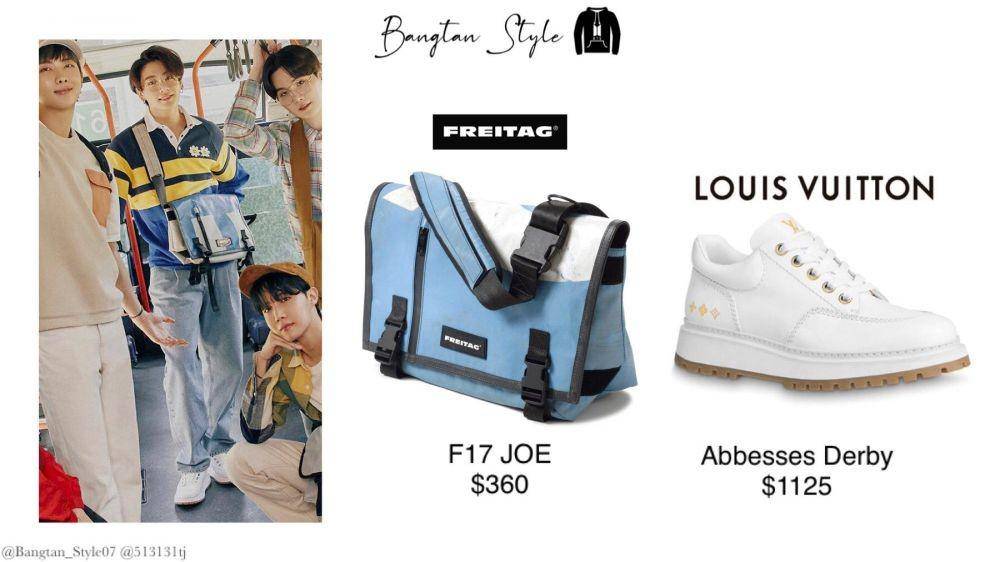 Harga outfit Season's Greeting BTS 2021 (twitter.com/Bangtan_Style07)
