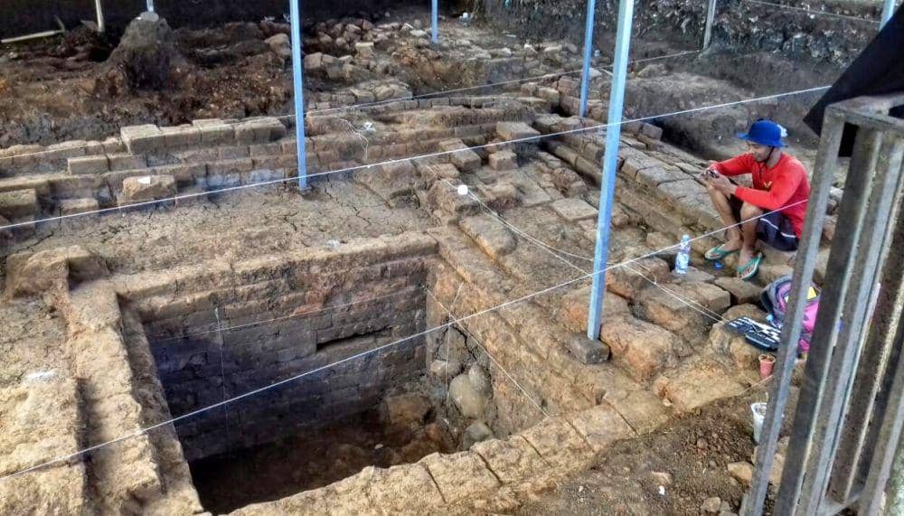 Sumuran yang ditemukan di Candi Pendem. Sumuran merupakan bagian dari konsep candi. IDN Times/Alfi Ramadana