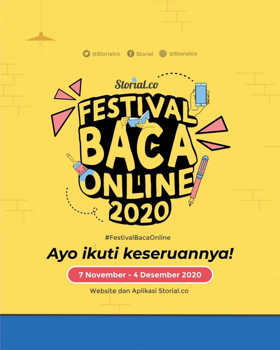 Ikut Festival Baca Online Storial Bisa Dapat 4 Pengalaman Seru