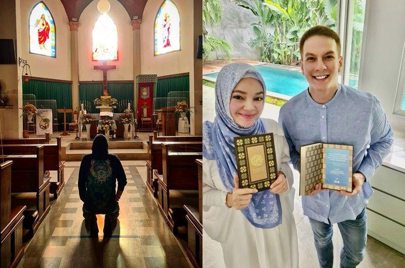 10 Potret Bukti Bertrand Antolin Punya Toleransi Agama Tinggi