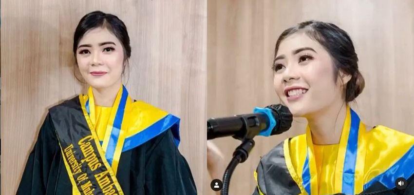 Bergelar Sarjana Hukum, 9 Momen Wisuda Seleb Tiktok Tante Ismi