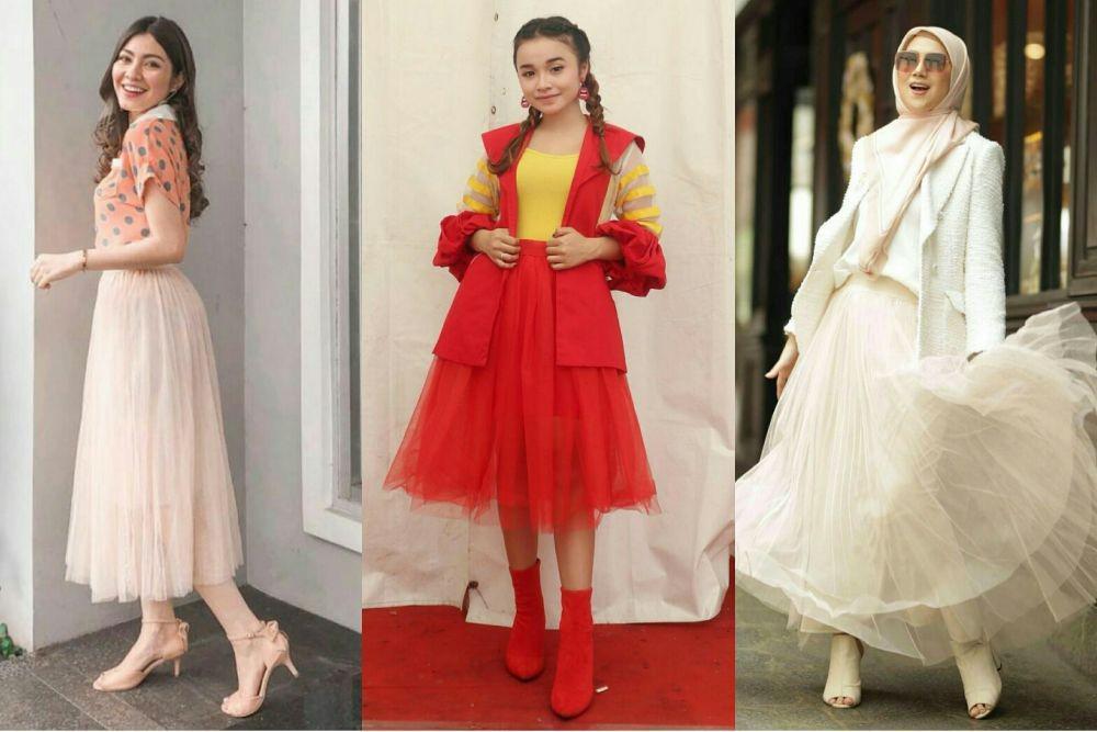 9 Inspirasi Padu Padan Tutu Skirt ala Artis Indonesia, Gemes Banget!