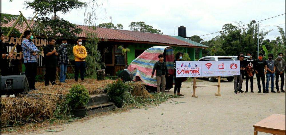 Ruang Kreatif 46 Sidikalang menggelar Panggung Perjuangan di 46 Co-Working Space Sidikalang, Dairi (Dok. IDN Times)
