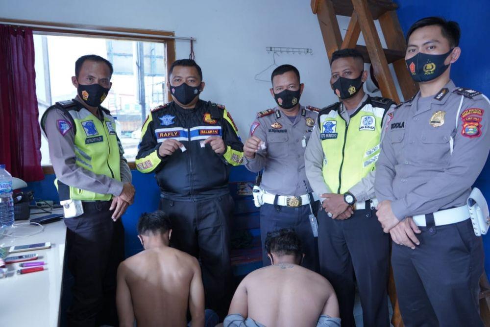 Polisi Ditabrak Pengendara Motor, Pelaku Ternyata Bawa Tiga Paket Sabu