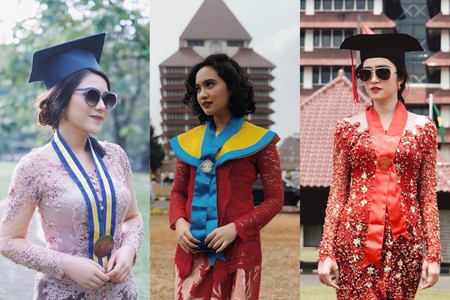 10 Inspirasi Kebaya untuk Wisuda Online ala Selebriti Tanah Air