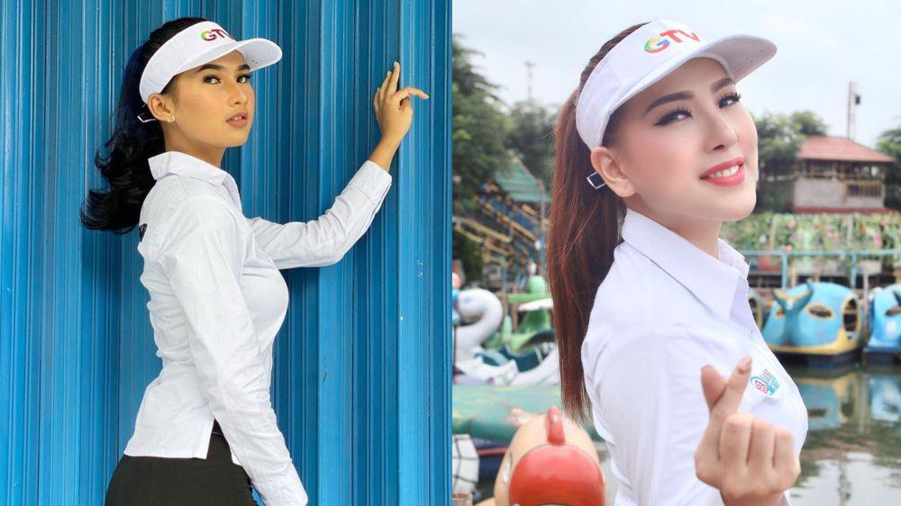 Sama Presenter 'Uang Kaget', 10 Adu Gaya Soraya Rasyid Vs Angela Tee