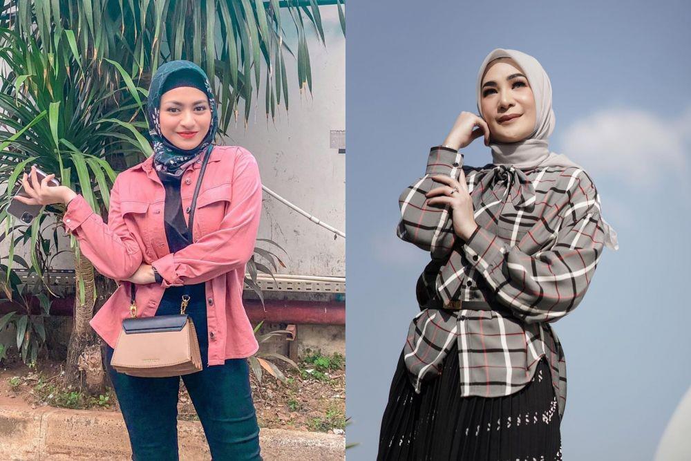 Gaya Modis Nathalie Holscher Vs Erin Taulany, Istri Komedian nan Modis