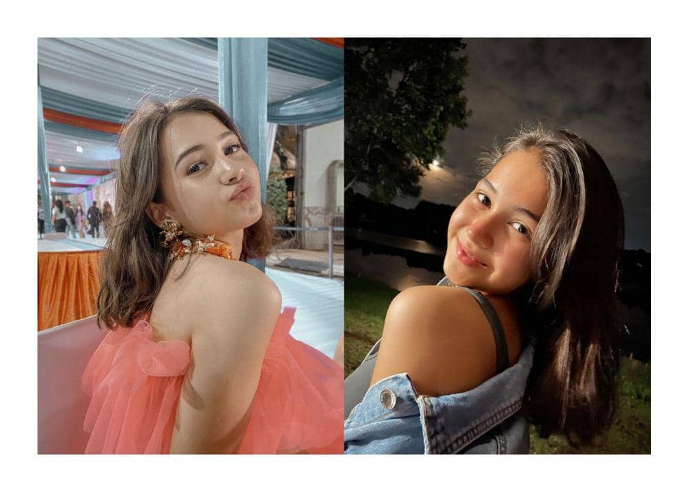 9 Potret Menawan Sandrinna Michelle ketika Pamer Bahu, Stunning Parah!