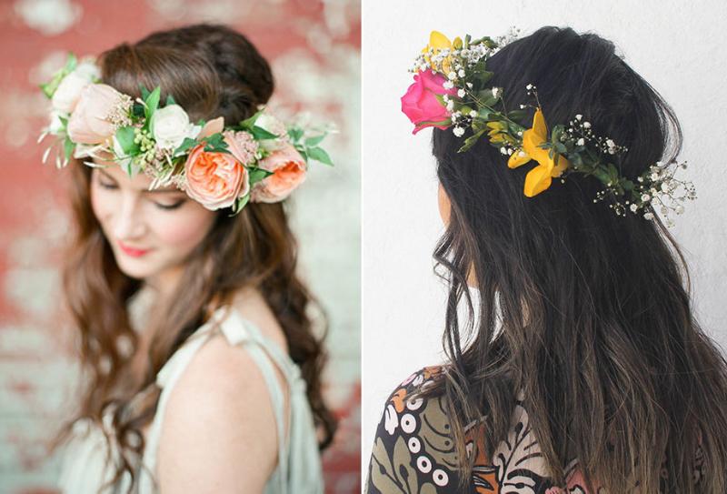 9 Inspirasi DIY Mahkota Bunga, Bikin Rambut Semakin Memesona!