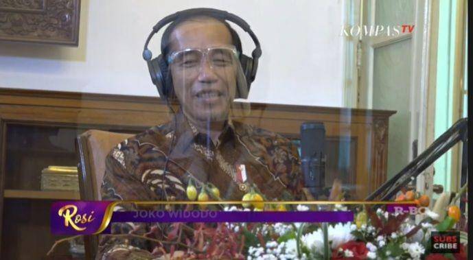 Presiden Jokowi (Acara Rosi Kompas TV)