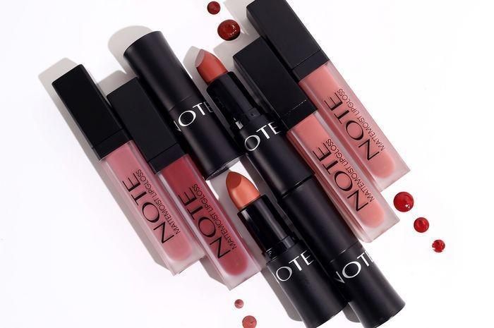 Review NOTE Cosmetics Mattemoist Lipstick & Lip Liquid, Bikin Lembap!