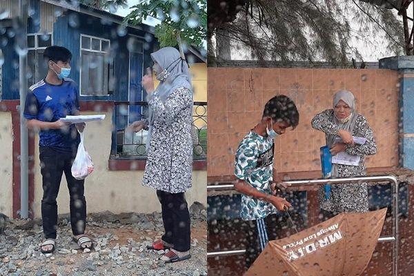 Viral Kisah Guru Datangi 38 Rumah Murid untuk Antarkan Tugas Sekolah