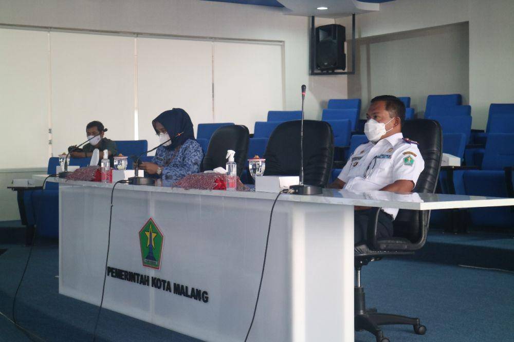 Acara virtual dalam rangka Hari Kesehatan Nasional ke 56 tahun 2020, Selasa (17/11)/Dok. Humas Pemkot Malang