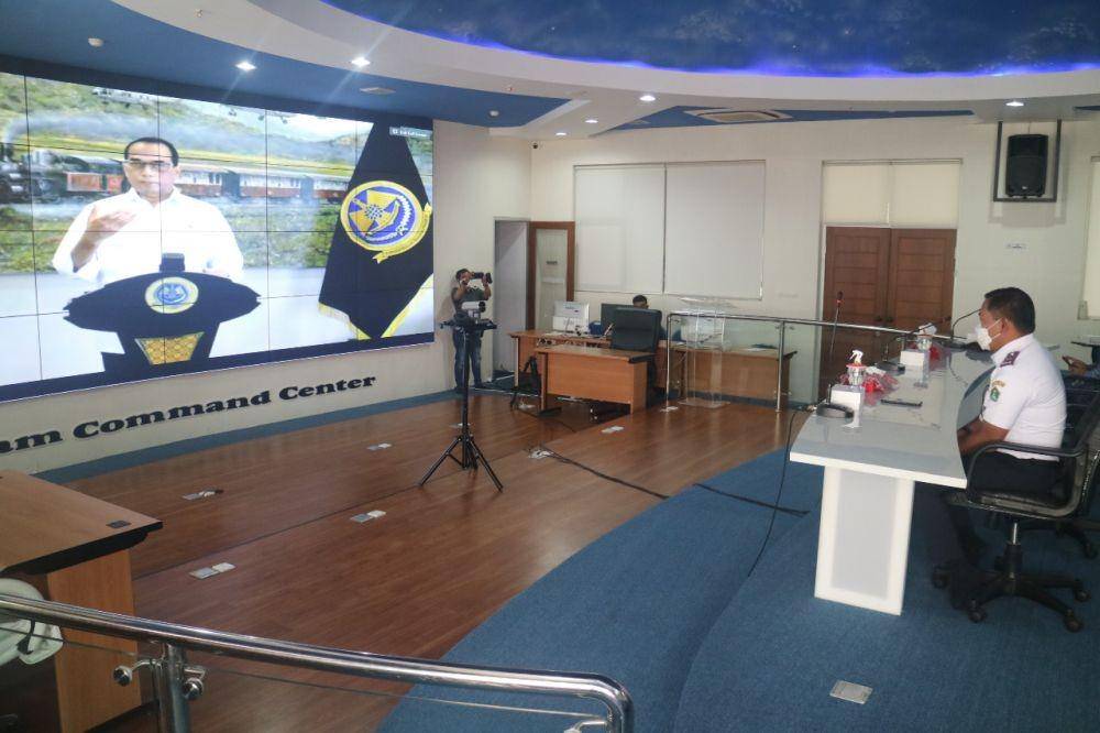 Acara virtual dalam rangka Hari Kesehatan Nasional ke 56 tahun 2020, Selasa (17/11)/Dok. Humas Pemkot Malang