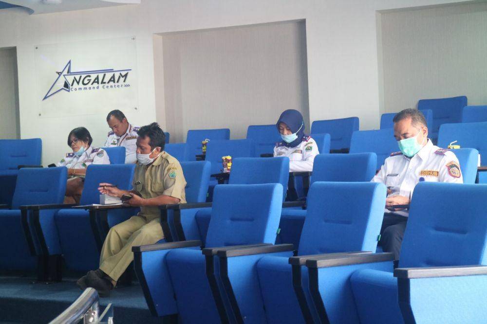Acara virtual dalam rangka Hari Kesehatan Nasional ke 56 tahun 2020, Selasa (17/11)/Dok. Humas Pemkot Malang