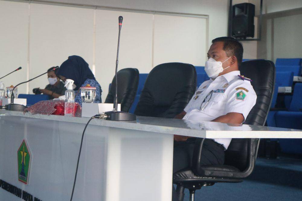 Acara virtual dalam rangka Hari Kesehatan Nasional ke 56 tahun 2020, Selasa (17/11)/Dok. Humas Pemkot Malang