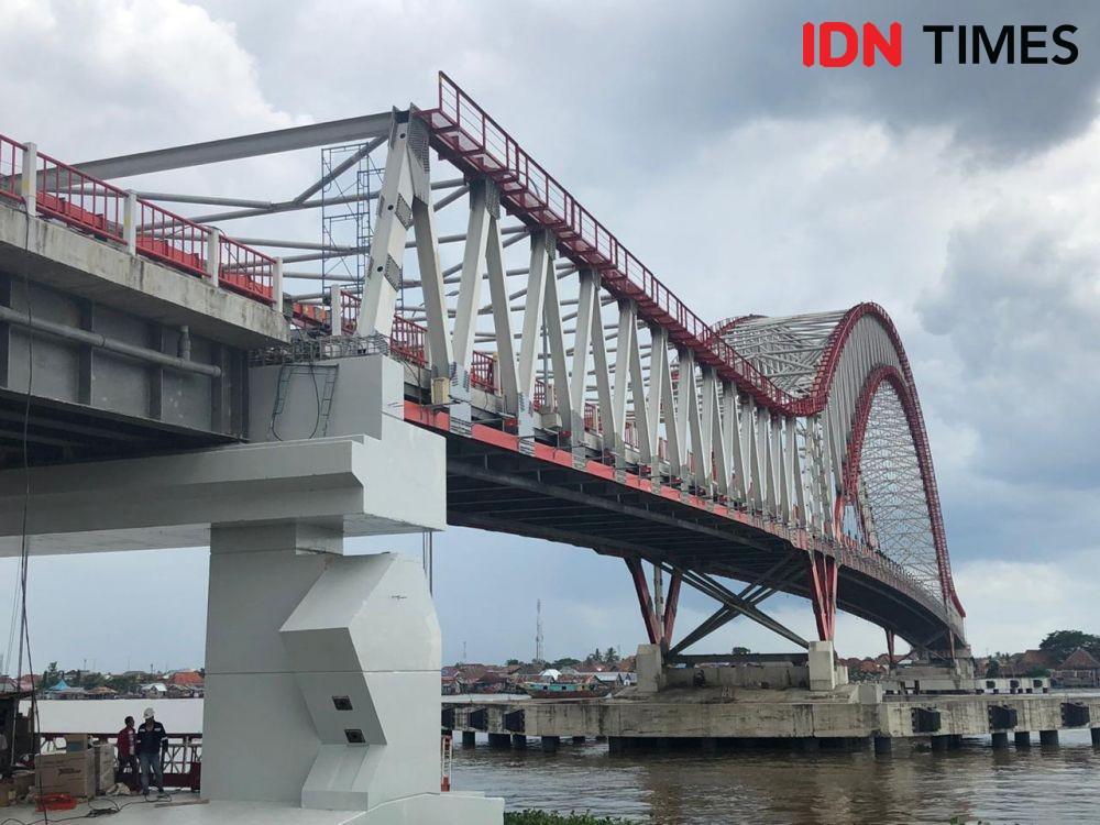 Jembatan Musi VI Palembang Dipasang 20 CCTV Cegah Pencurian