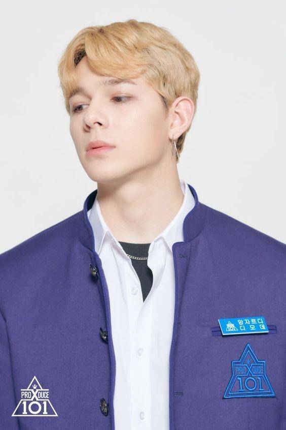 Timothee Anzardi Produce X 101 (Dok. Produce X 101 via pinterest)