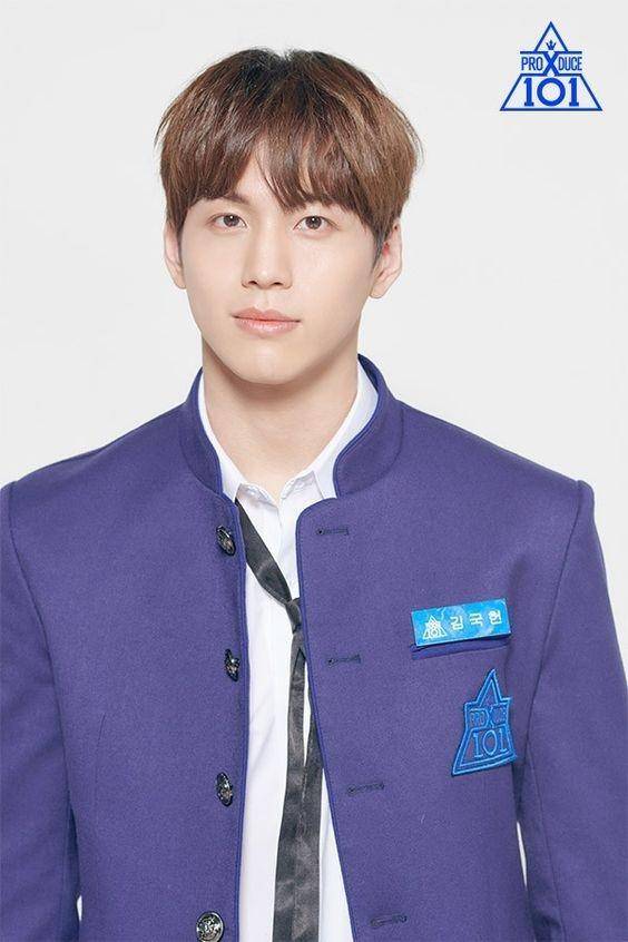 Kim Kookheon Produce X 101 (Dok. Produce X 101 via pinterest)