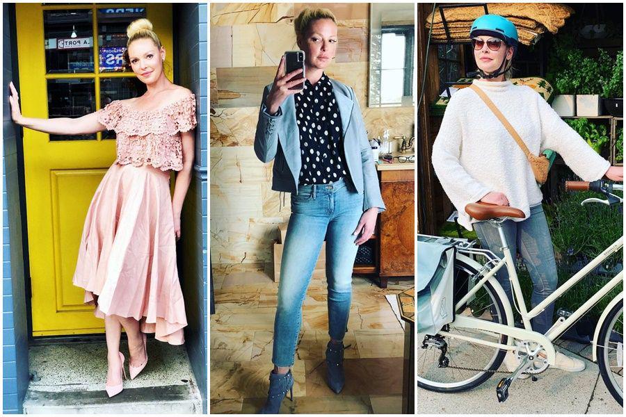 9 OOTD Menawan ala Katherine Heigl, Referensi Gaya untuk Mama Keren