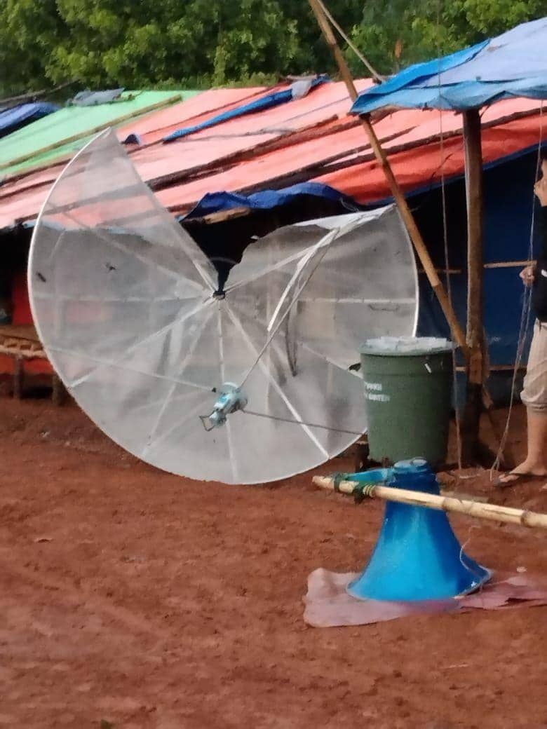 Huntara korban banjir awal tahun di Lebak rusak diterpa angin(Dok. IDN Times/Nanda)