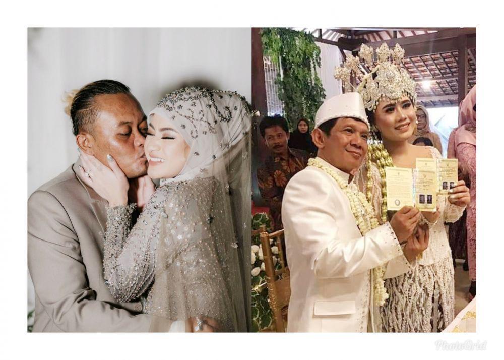 Lepas Status Duda, 10 Adu Mesra Sule dan Ginanjar Bersama Sang Istri
