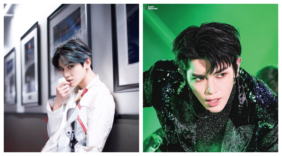 Macho Abis, 10 Potret Taeyong Berambut Hitam yang Bikin Meleleh TyongF