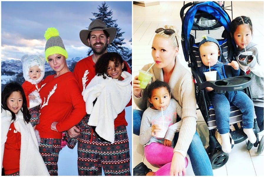 9 Potret Harmonis Keluarga Katherine Heigl, Ajarkan Keberagaman!