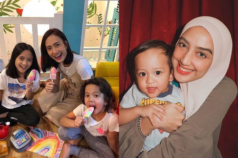Pesona Gak Luntur, 10 Potret Puteri Indonesia Waktu Momong Anak