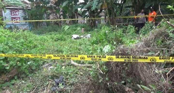 Police line di lokasi temuan. IDN Times/Zainul Arifin