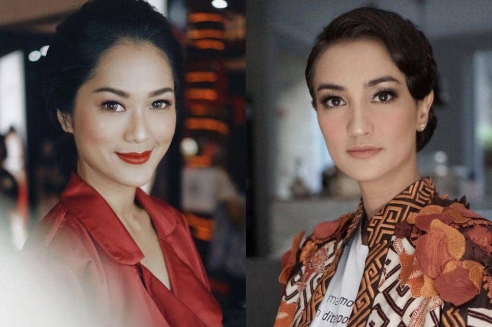 Aktris Hobi Hiking, 10 Adu Pesona Prisia Nasution dan Atiqah Hasiholan