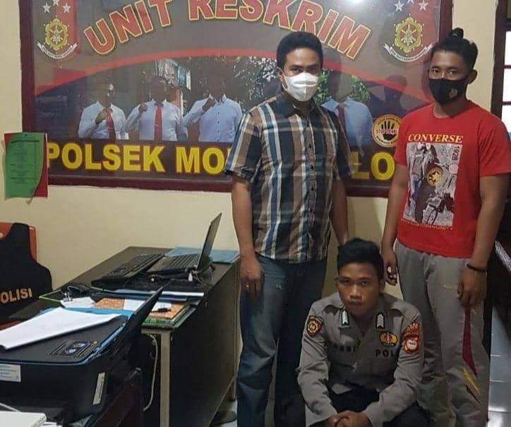 Polisi gadungan ditangkap petugas Polsek Moncongloe, Maros. IDN Times/Polsek Moncongloe