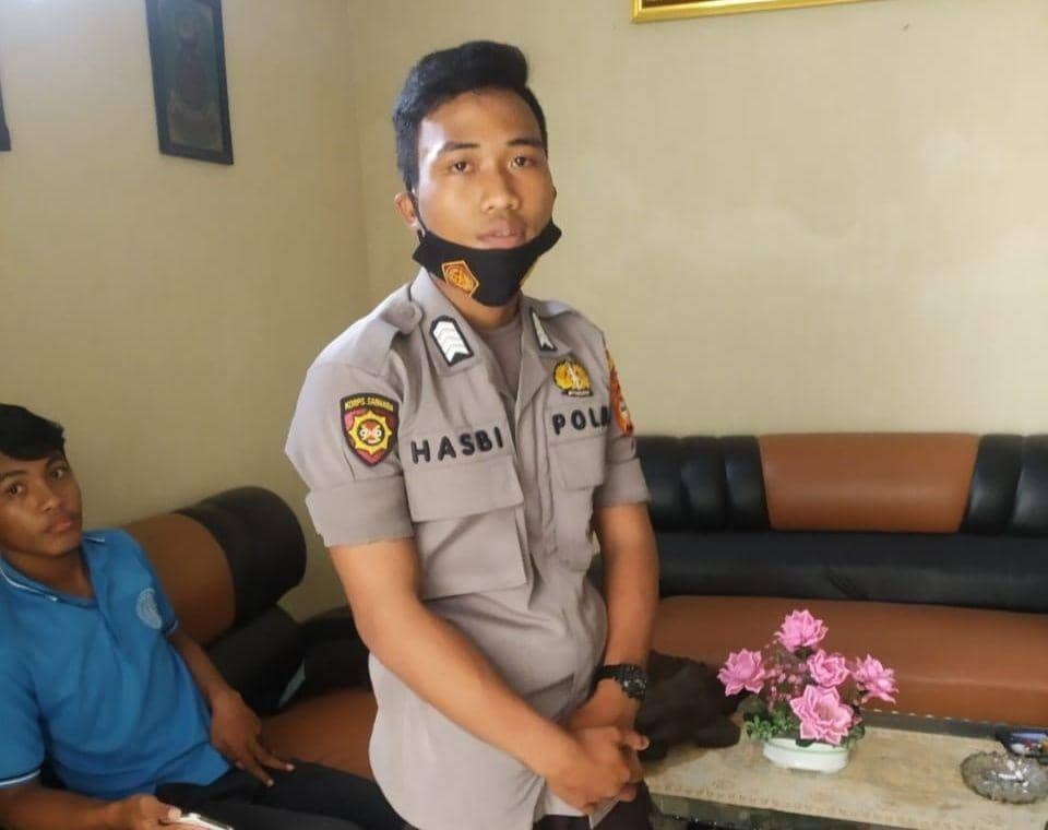 Polisi gadungan ditangkap petugas Polsek Moncongloe, Maros. IDN Times/Polsek Moncongloe