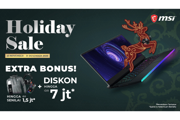 Ini Alasan Kenapa Kamu Harus Ikut Promo Laptop MSI, Keren Banget!