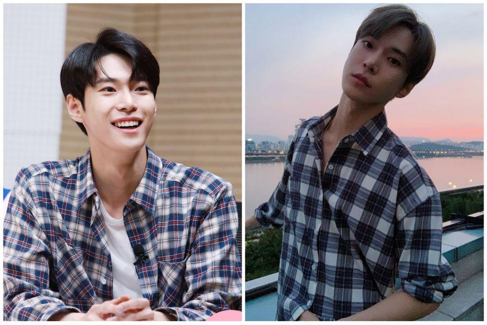 9 potret doyoung dengan outfit kemeja flanel, boyfriendable!