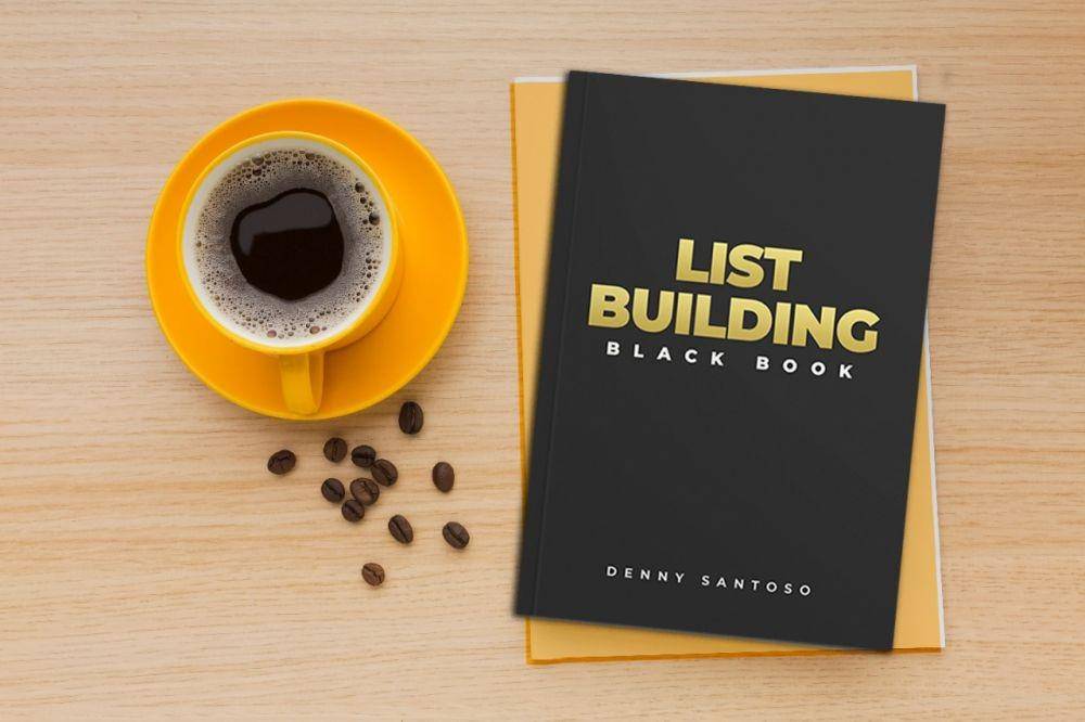 Buku List Building Black Book (LBBB). karya Founder & CEO Tribelio.com, Denny Santoso (Dik / Istimewa)