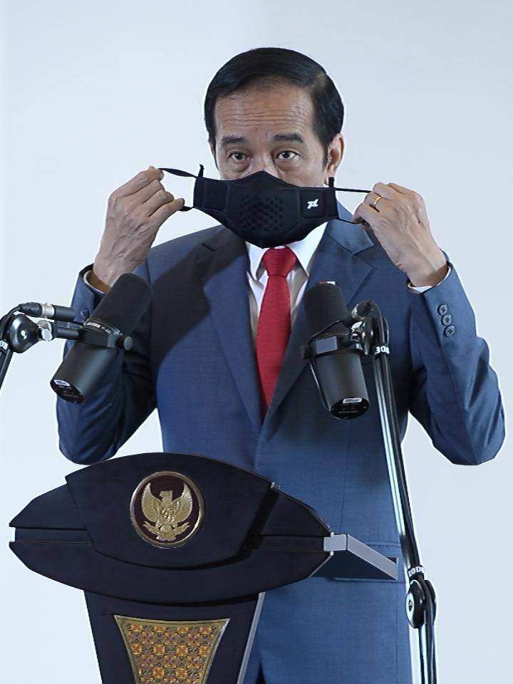 Presiden Jokowi memberikan sambutan di APEC CEO Dialogues 2020 (Dok. Biro Pers Kepresidenan)