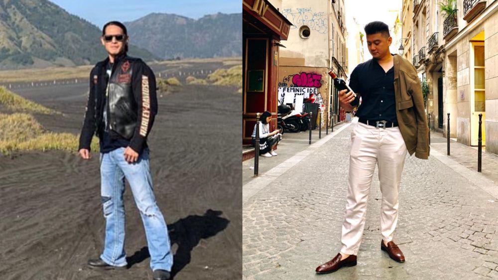 Gak Melulu di Dapur, 10 Adu Gaya Chef Juna Vs Chef Arnold Saat Liburan