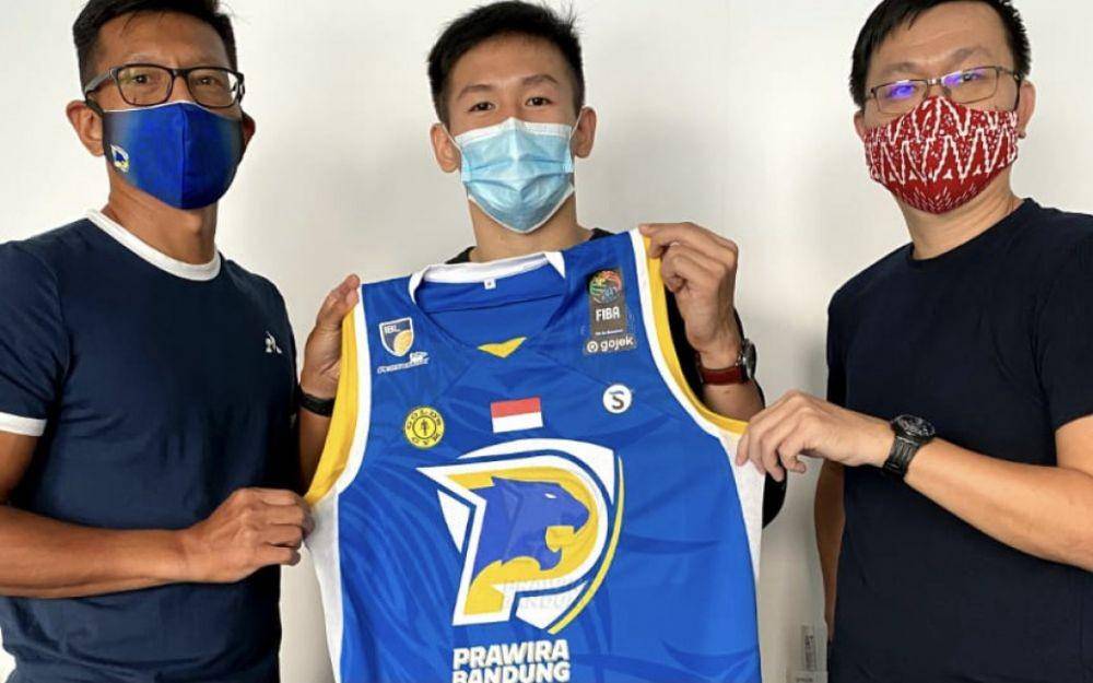 Pemain baru Prawira Bandung, Abraham Damar. Foto: iblindonesia.com