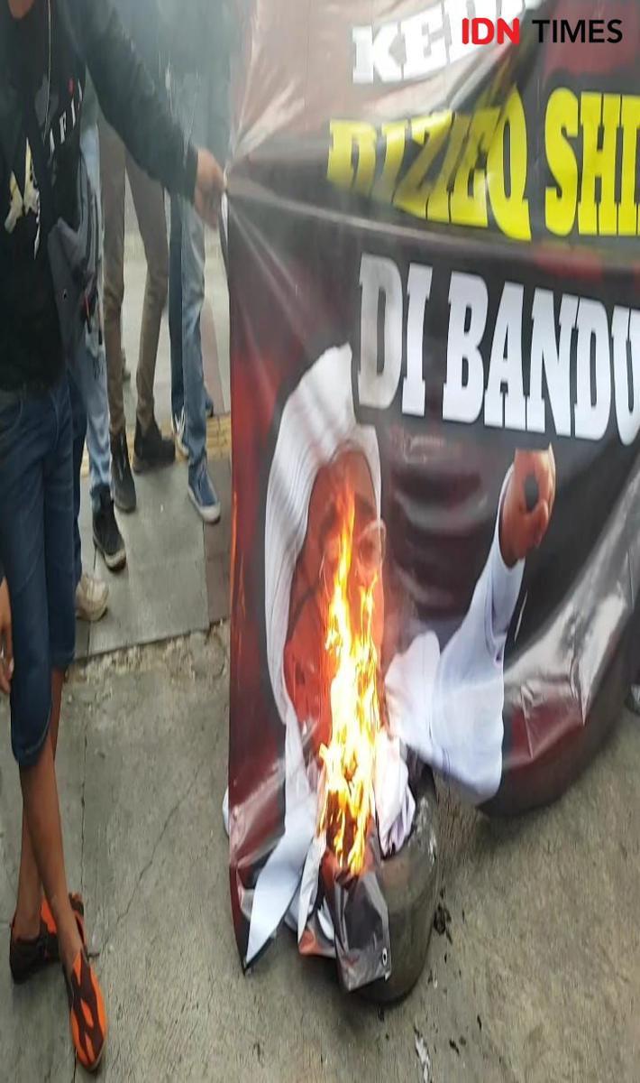 Front Pembela Bangsa Tolak Rizieq Shihab Datang ke Bandung