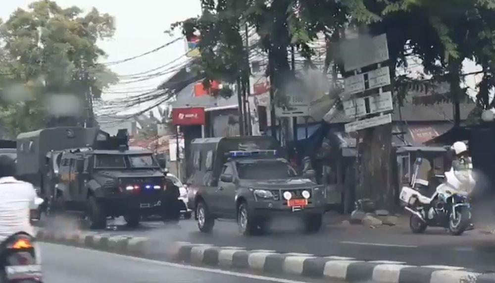 Viral, Video 'Unjuk Kekuataan' TNI di Petamburan Dekat Markas FPI